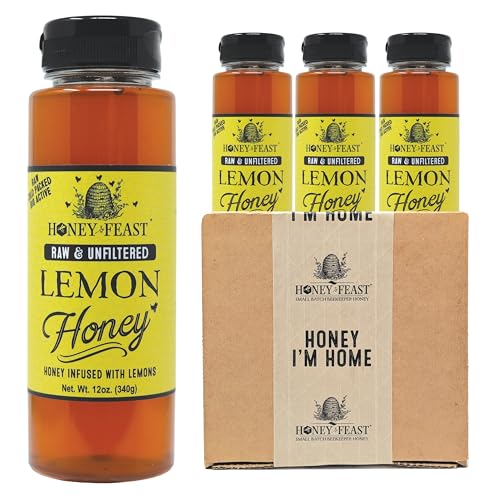 Organic Lemon Honey 12OZ (36 Fl Oz)