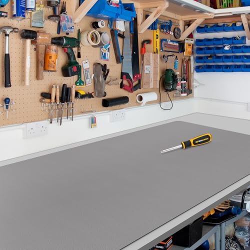 Light Gray Plastic Table Cover Protector