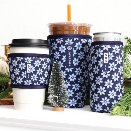JavaSok Iced Coffee & Cold Soda Insulated Neoprene Cup Sleeve