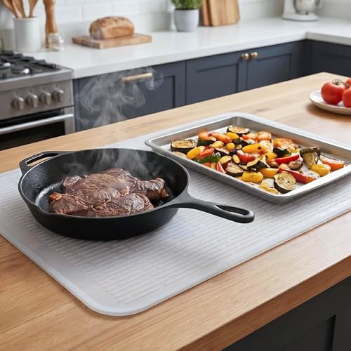 Silicone Dish Drying Mat for Multiple Usage
