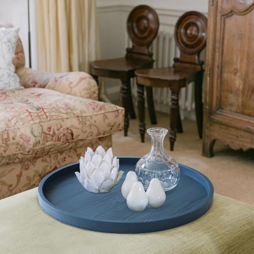 Round Ottoman Table Tray Round