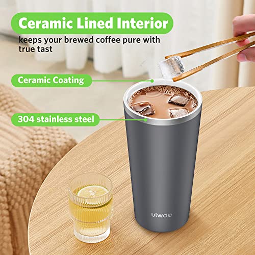 Insulated Coffee Mug with Ceramic Coating
