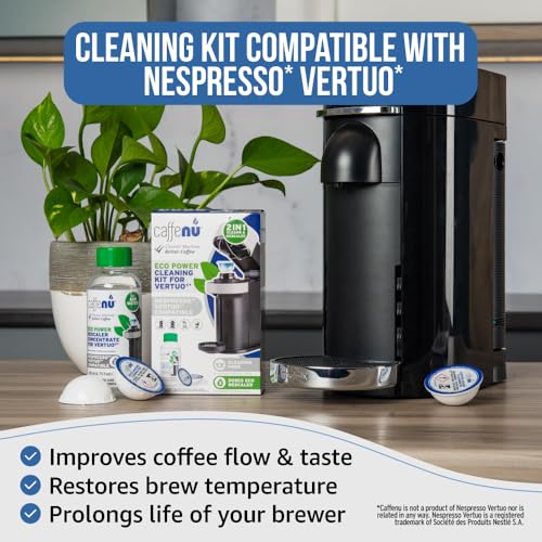 Nespresso Vertuo Compatible Descaler and 6