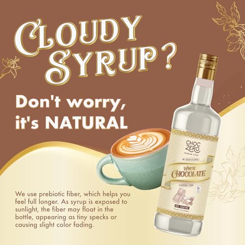 Sugar Free White Chocolate Coffee Syrup (25.4 Fl Oz)