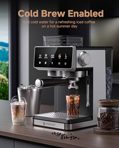 Espresso Machine with Grinder