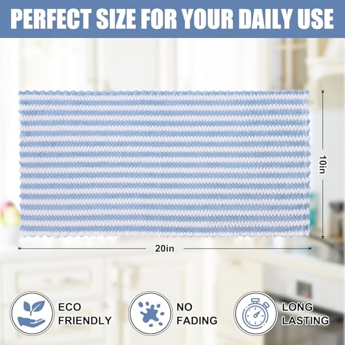 12 Pack Coral Velvet Kitchen Towels (12 Count)
