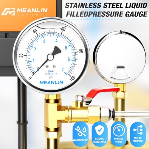 0~100Psi Stainless Steel 1