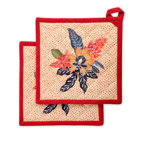 Pot Holders 100% Cotton Potholders (2 Count)