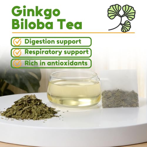 Ginkgo Biloba Tea Bags (75 Count)