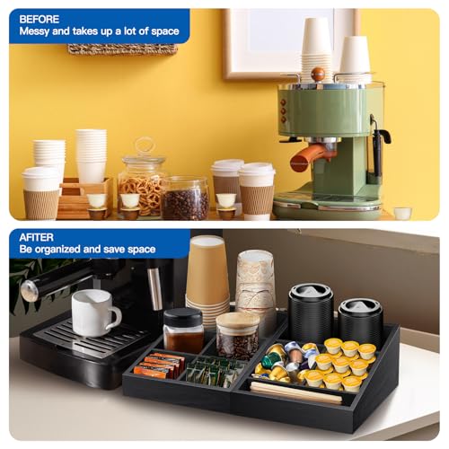 Coffee Station Organizer for Counter (2 Count)