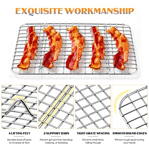 Small Baking Cooling Rack Set of 2