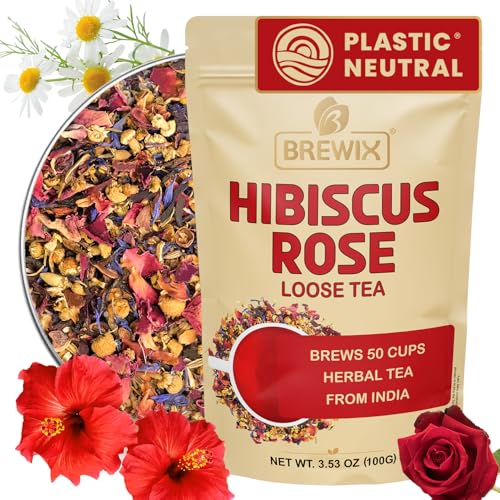 Hibiscus Rose Herbal Loose Tea (3.53 Ounce)