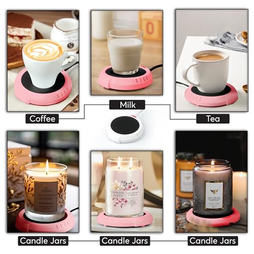 Large Candle Warmer Plate Safely Releases Scents Without a Flame (79 Count)