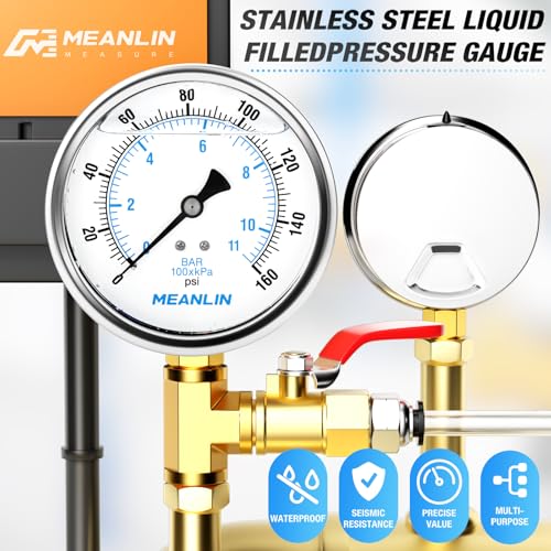 0~160Psi Stainless Steel 1