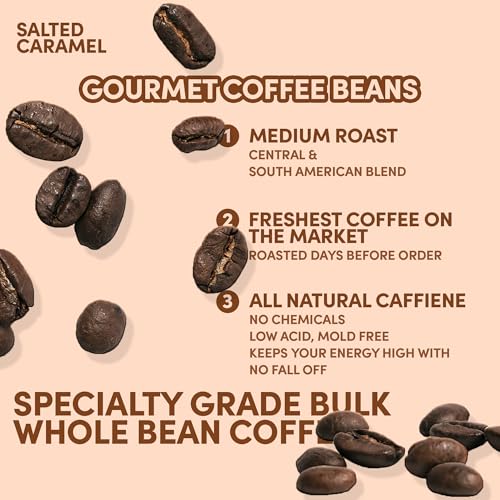 Sarasota Coffee Whole Bean Salted Caramel (80 Ounce)