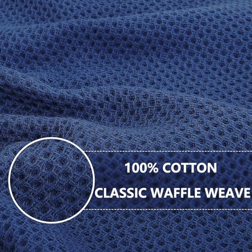 100% Cotton Waffle Weave Kitchen Dish Cloths 24 (24 Count)