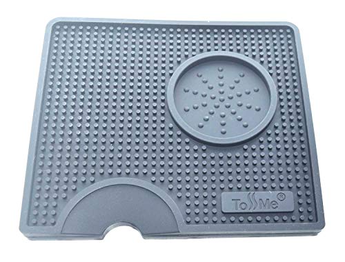 Espresso Tamping Mat I Food Safe Rubber Coffee Tamper Mat I Portafilter Mat For Baristas I Coffee Tamp Mat I Waterproof
