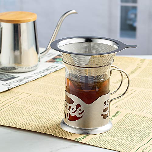 Upgraded Pour Over Coffee Filter
