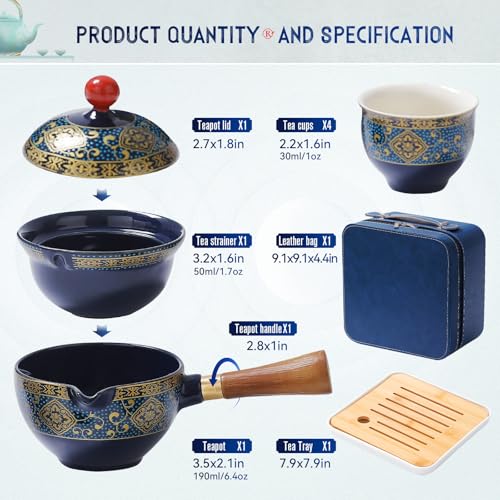 Chinese Tea Set (4 Count)