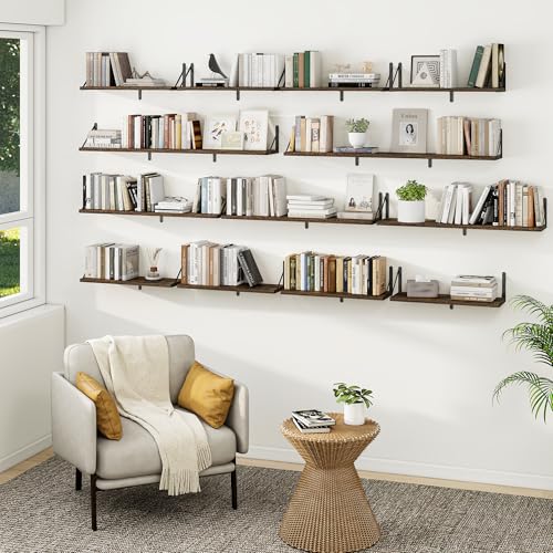 Floating Book Shelves for Wall