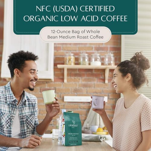 Organic Coffee Beans Medium Roast (12 Ounce)