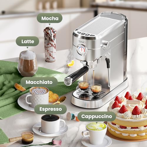 20 Bar Compact Espresso Machine for Home