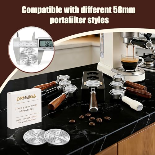 58mm Espresso Puck Screen for Coffee Portafilters