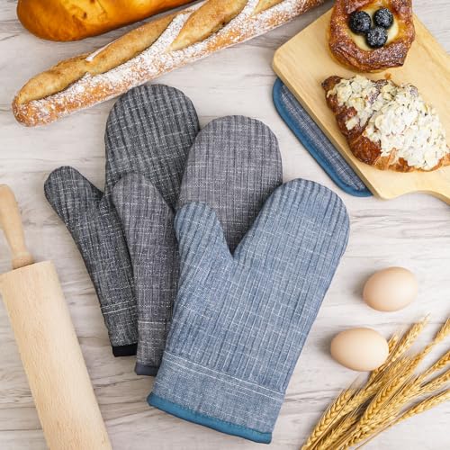 Oven Mitts and Pot Holders (4 Count)