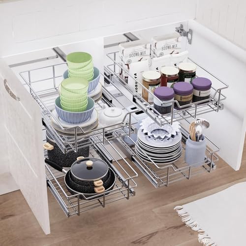 Pull Out Cabinet Organizer 21" W X 22" D