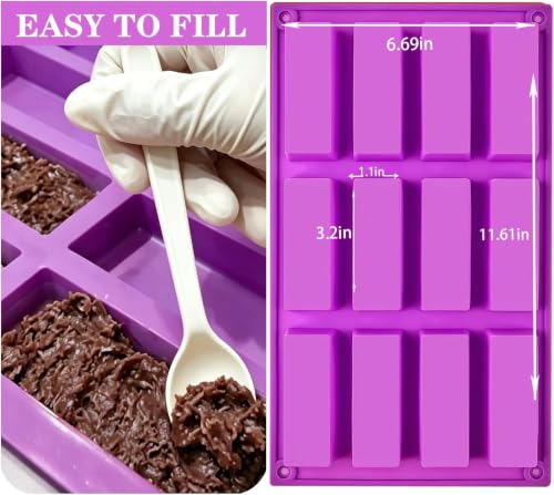 12 Cavity Candy Bar Mold (2 Count)