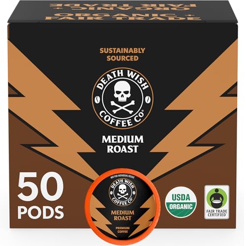 Medium Roast Single Serve Coffee Pods (50 Count)