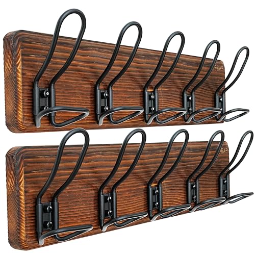 Coat Rack Wall Mounted (2 Count)