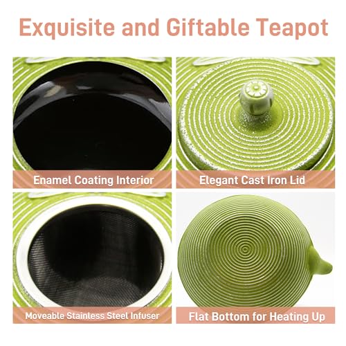 Cast Iron Teapot