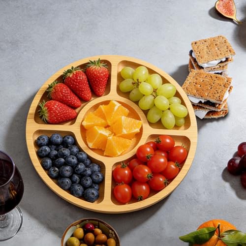 Bamboo Serving Tray 2 Pack (2 Count)
