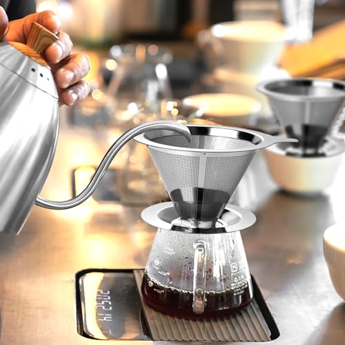 Upgraded Pour Over Coffee Filter (100 Count)
