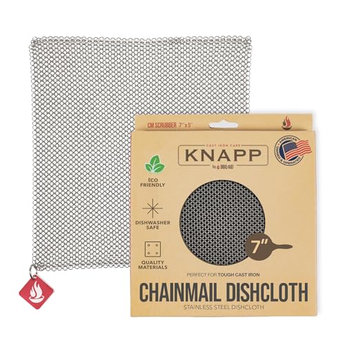 Knapp Made 7"x5" Chainmail Dishcloth