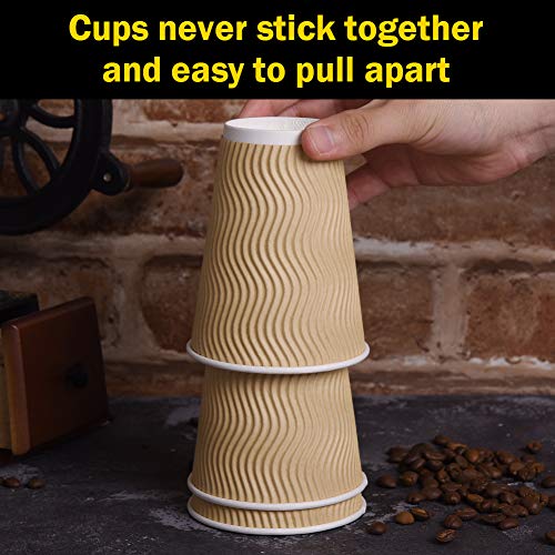 Disposable Paper Coffee Cups with Lids