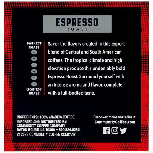 Dark & Bold Espresso Roast Coffee Pods (72 Count)