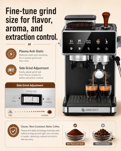 Espresso Machine with Grinder