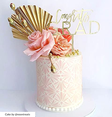 Cake Decorating Stencil for Tall Buttercream Cake