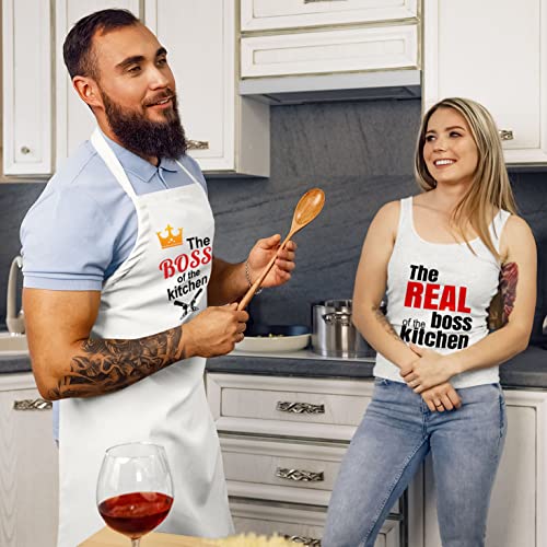 Chefs Aprons Cooking Baking Grilling for Home and Restaurant