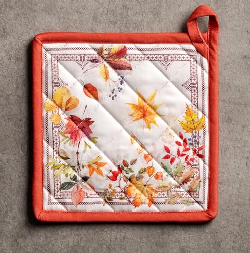 100% Cotton Oven Mitt & Pot Holder Set