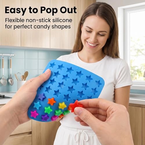 Star Gummy Candy Molds (4 Count)