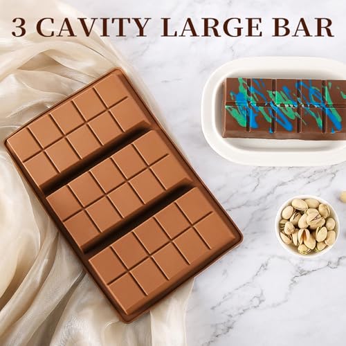 1 Inch Deep Chocolate Bar Mold