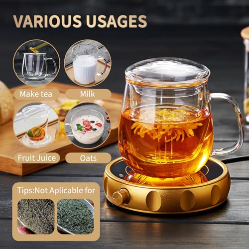 Large Glass Tea Cup