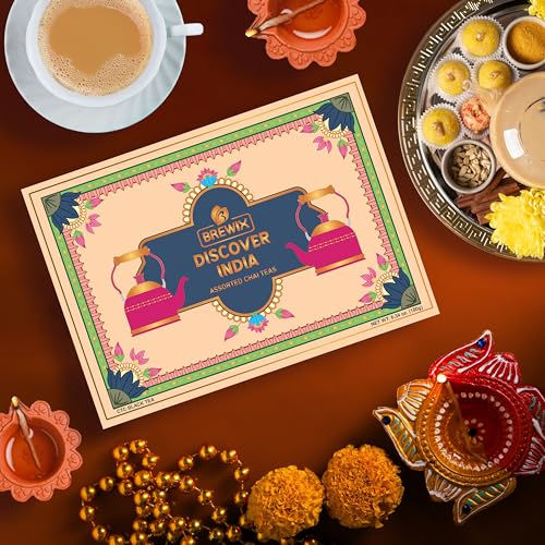Discover India Premium Black Tea Christmas Gift Box (6.34 Ounce)