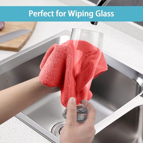 100PK Microfiber Cleaning Cloth (100 Count)