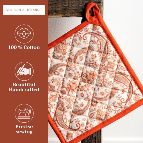 Pot Holders 100% Cotton Potholders (2 Count)