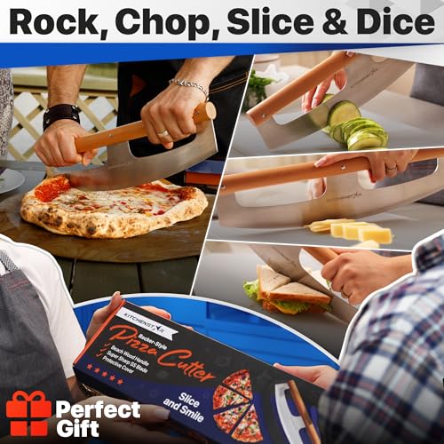 14 Inch Pizza Cutter Rocker Blade