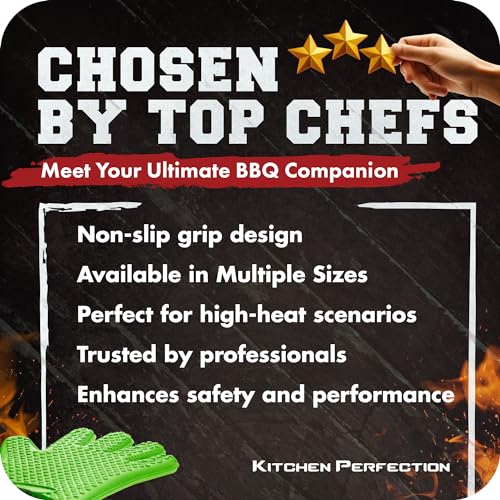 Silicone Smoker BBQ Gloves